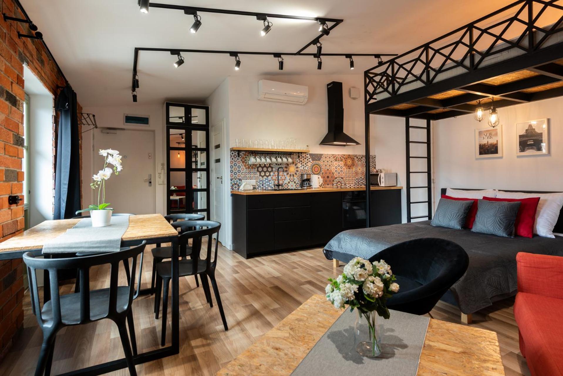 Modern Apartment Arizona Studio Old Town Dietla Balcony Krakow Ngoại thất bức ảnh