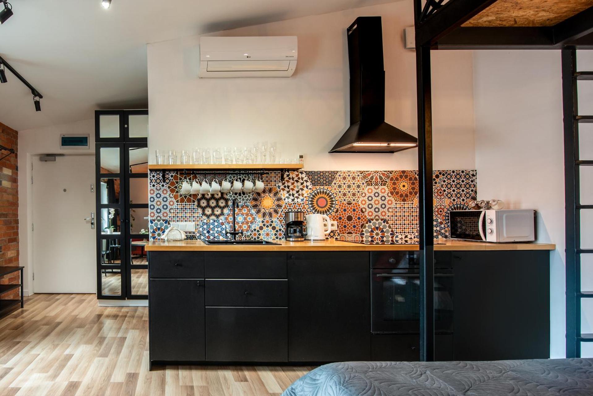 Modern Apartment Arizona Studio Old Town Dietla Balcony Krakow Ngoại thất bức ảnh