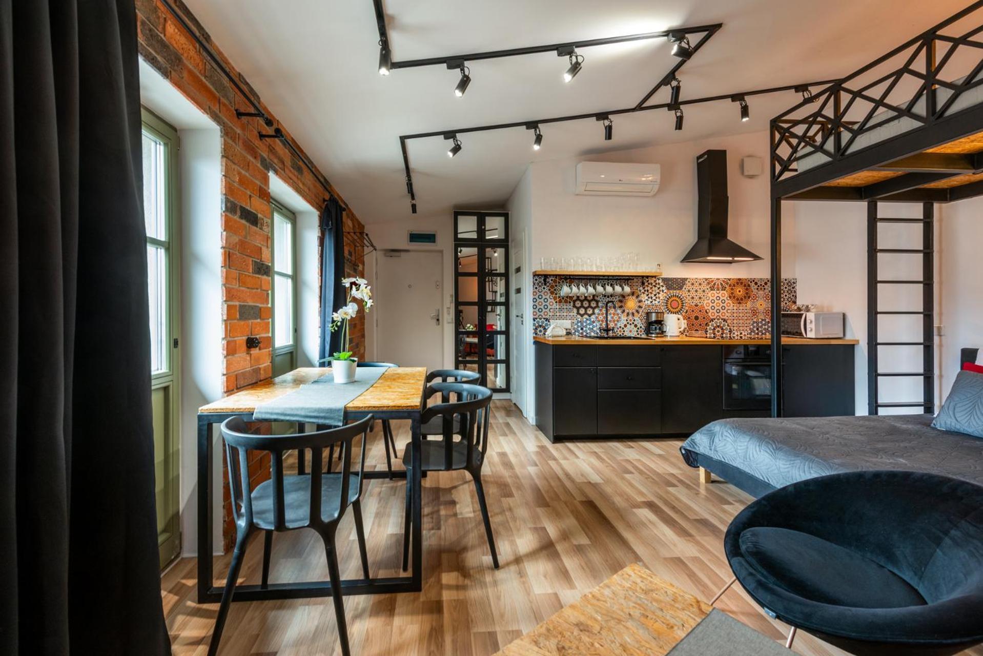 Modern Apartment Arizona Studio Old Town Dietla Balcony Krakow Ngoại thất bức ảnh