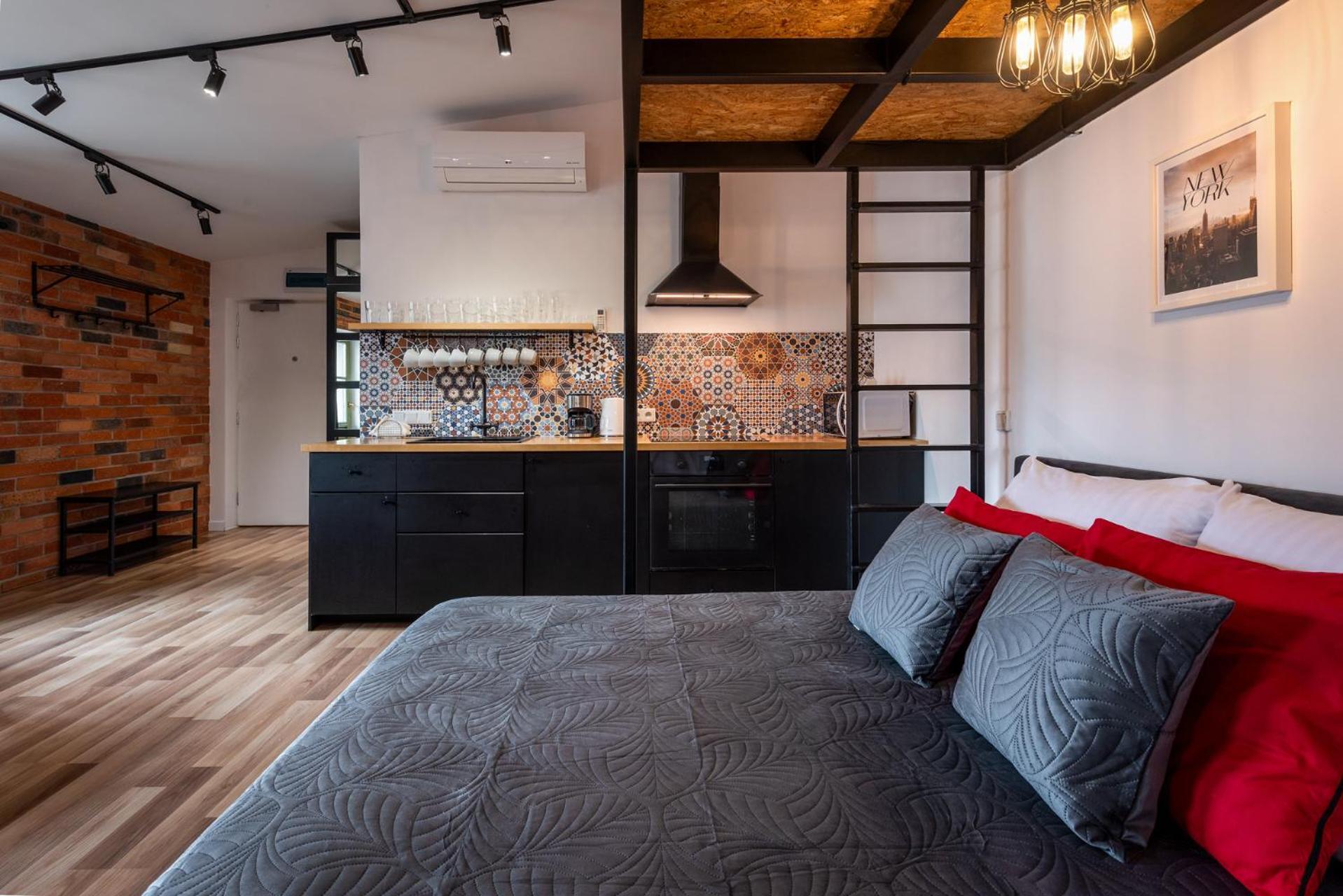 Modern Apartment Arizona Studio Old Town Dietla Balcony Krakow Ngoại thất bức ảnh