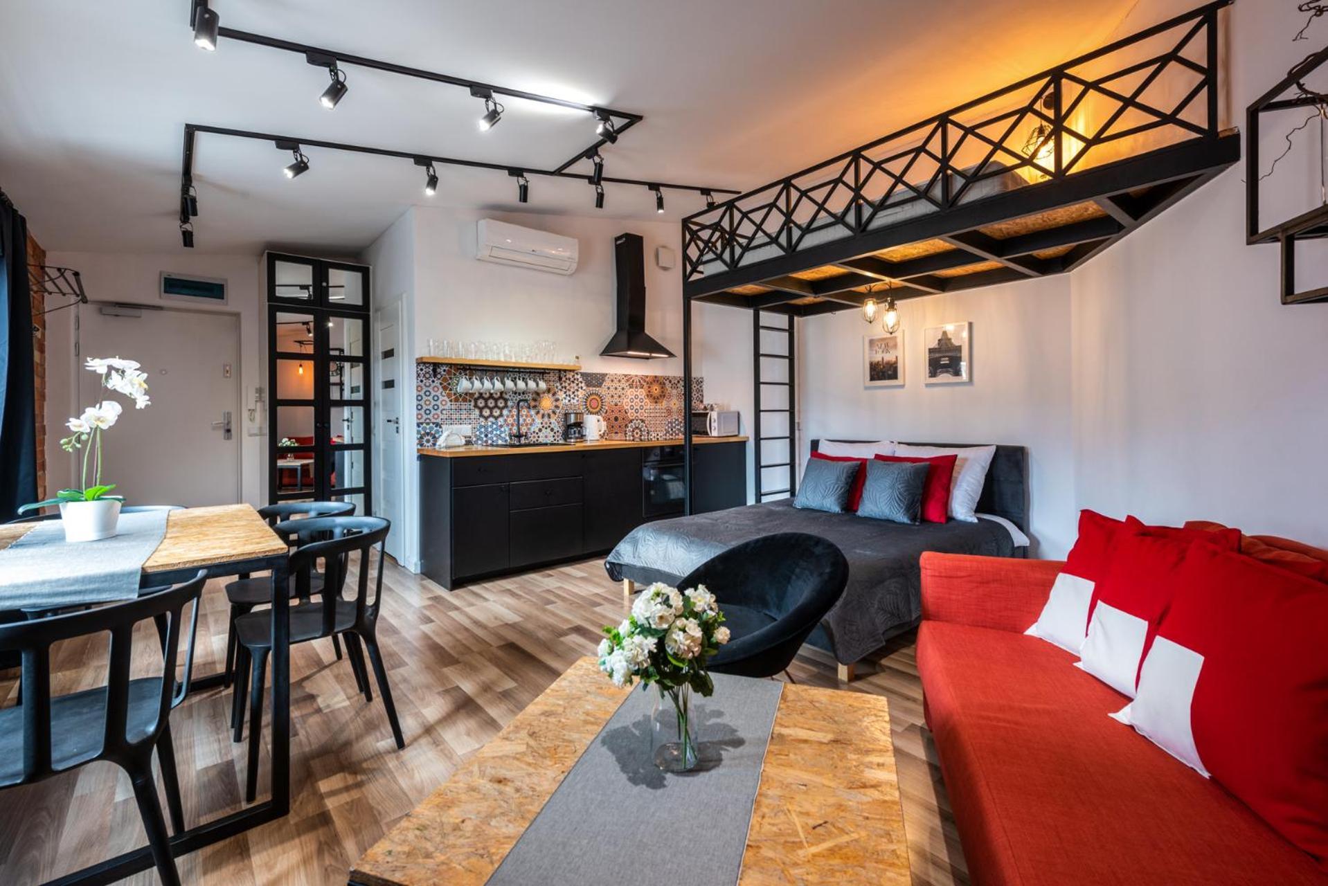 Modern Apartment Arizona Studio Old Town Dietla Balcony Krakow Ngoại thất bức ảnh