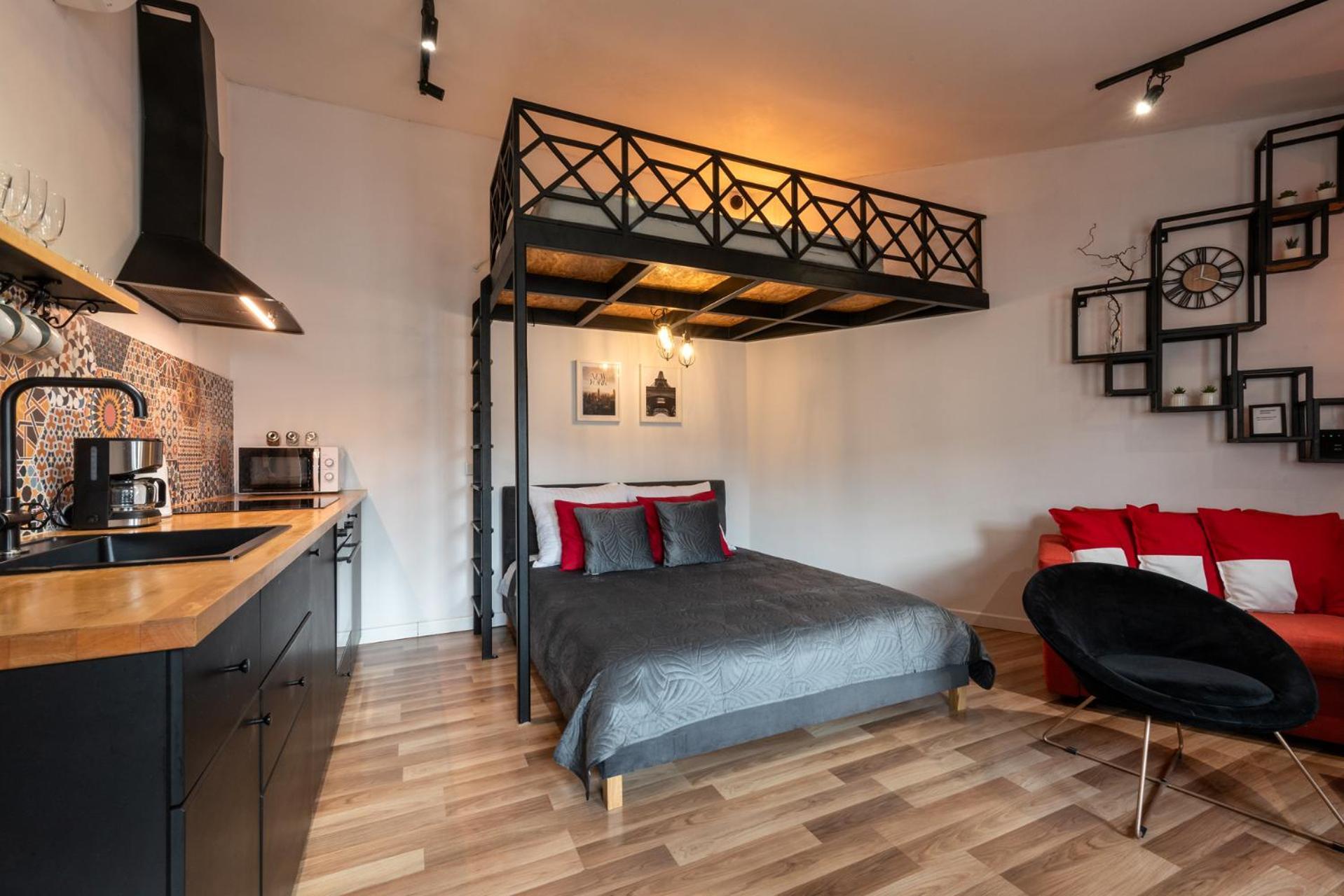 Modern Apartment Arizona Studio Old Town Dietla Balcony Krakow Ngoại thất bức ảnh